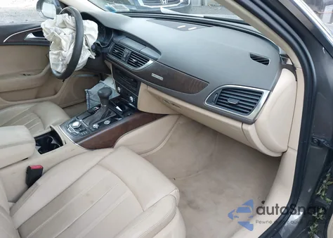 2012 Audi A6 z USA, uszkodzony, nr VIN WAUBGAFC8CN023297